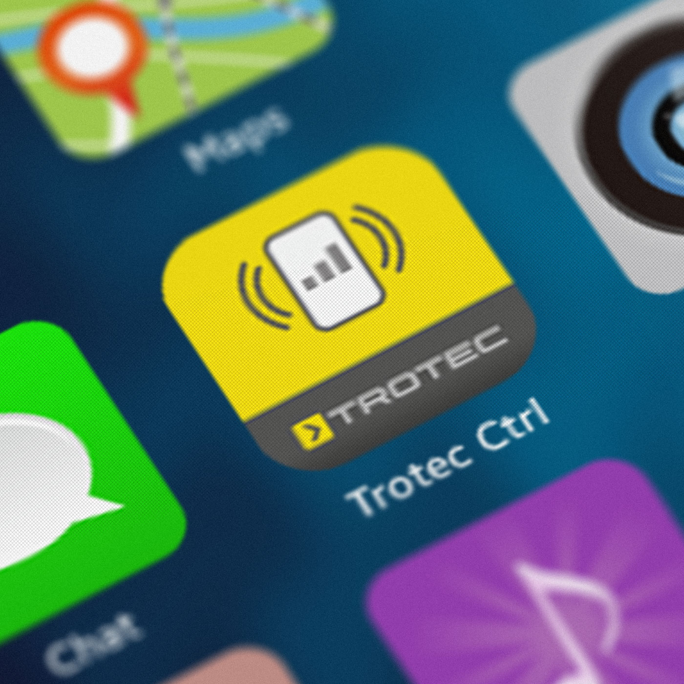 Aplikacja Trotec-Control jest dostępna bezpłatnie dla systemów Android oraz iOS