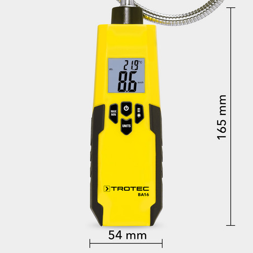 BA16 Anemometr wirnikowy