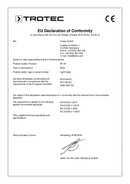 Deklaracja zgodności Luksometr BF06 (INT)