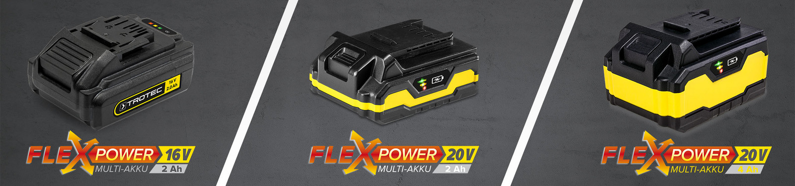 Flexpower – innowacyjny system Multiakku firmy Trotec
