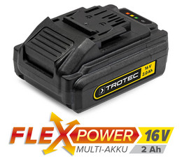 Flexpower-Multiakku 16 V, 2 Ah
