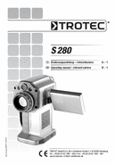 Instrukcja obsługi - kamera na podczerwień S280 (INT)