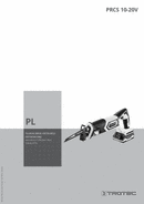 Instrukcja obsługi - piła szablasta PRCS 10-20V (PL)