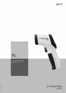 Instrukcja obsługi - pirometr BP17 (PL)