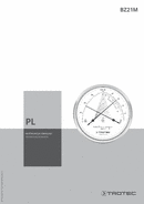 Instrukcja obsługi – Termohigrometr BZ21M (PL)