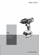 Instrukcja obsługi Udarowa wkrętarka akumulatorowa PIWS 10-20V (PL)