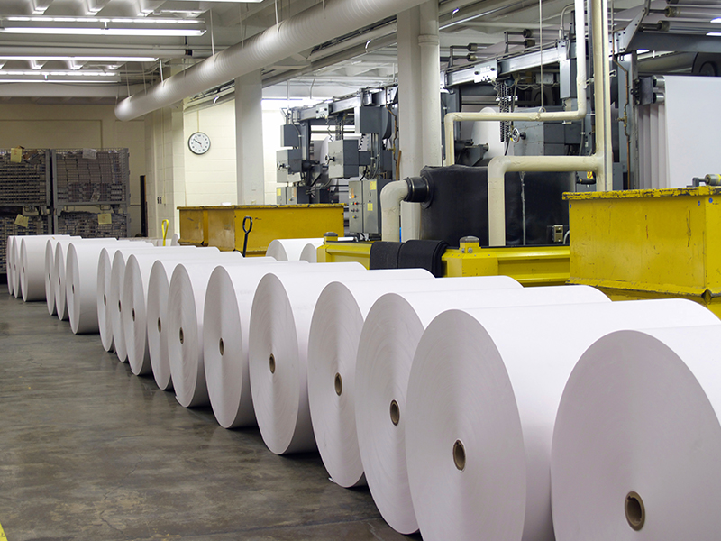 Kontrolowanie klimatu w przemyśle celulozowym, papierowym i drukarskim 