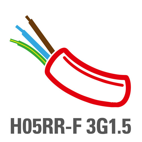 Przewód H05RR-F 3G1,5