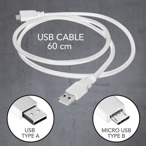 PWLS 15-20V - przewód ładowania USB