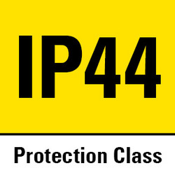 Stopień ochrony IP44 - odporność na działanie strumienia wody padającego ze wszystkich kierunków