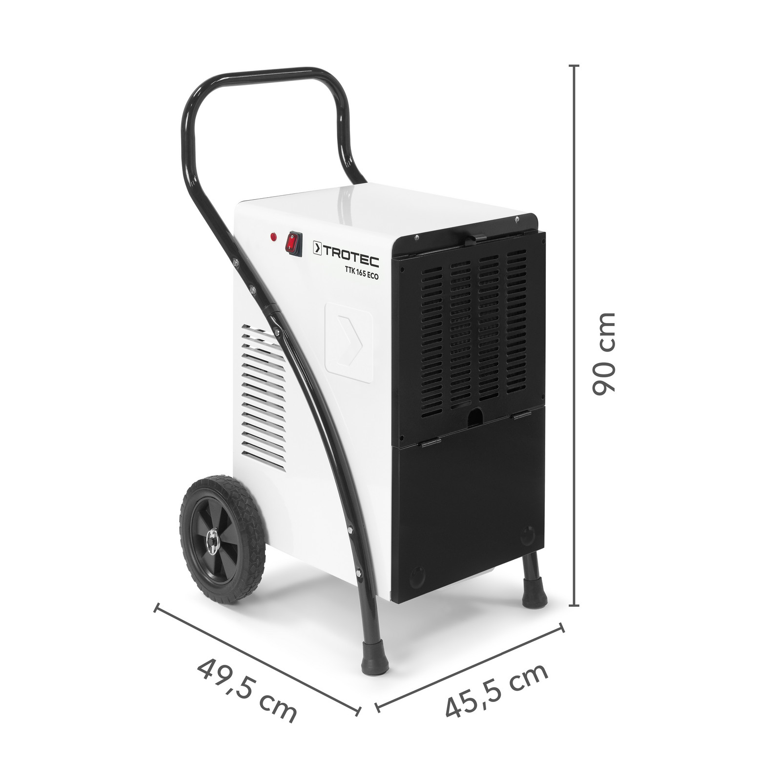 TTK 165 ECO – wymiary zewnętrzne