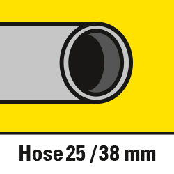 Uniwersalne przyłącza o średnicy 25 i 38 mm