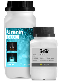 Uranin Blue i Uranin Green firmy Trotec