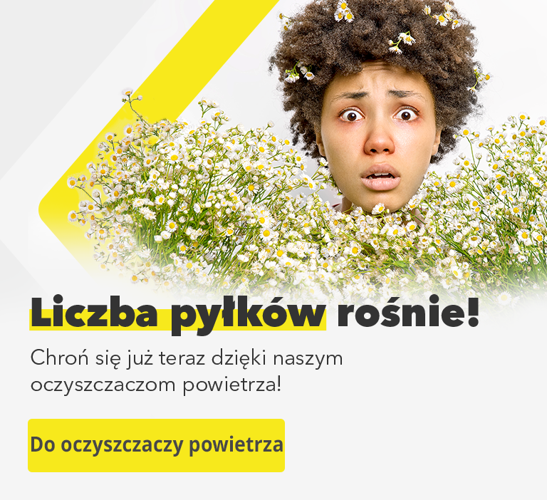 Liczba pyłków rośnie! Chroń się już teraz dzięki naszym oczyszczaczom powietrza!